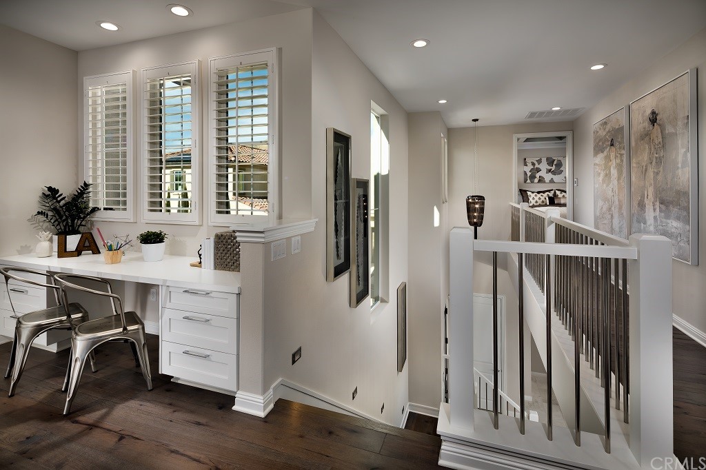 20744 Bur Oak Circle Porter Ranch, CA 91326 - Photo 8 of 10 Tech Desk and Hall: Pointe - Red Oak Tuscan - The Canyons Collection
INCLUSIONS: Fully Furnished model home, professionally decorated with designer finishes throughout and lush landscaping.
EXCLUSIONS: Model home sold as is.