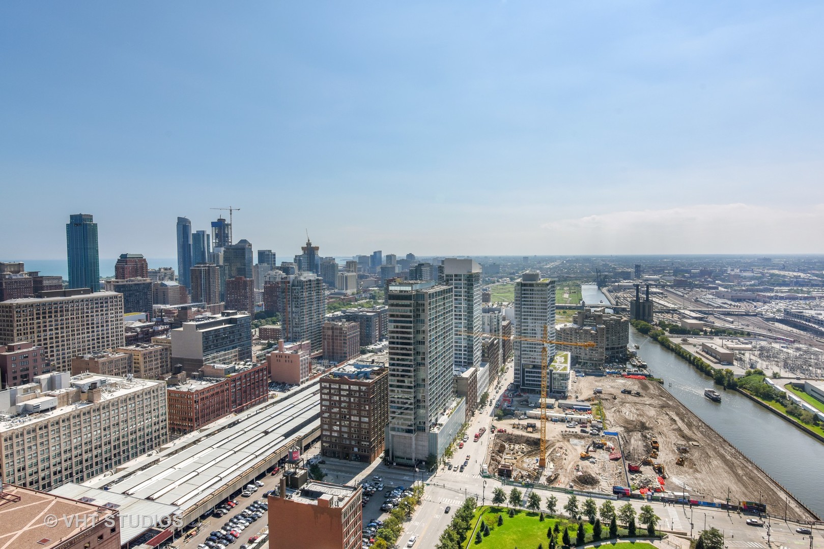 235 West Van Buren Street, Unit 3804 Chicago, IL 60607 - Photo 11 of 11 a view of a city with tall buildings