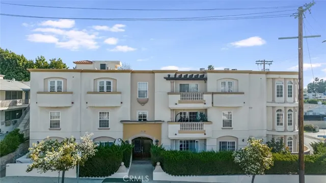 a view of city with tall buildings