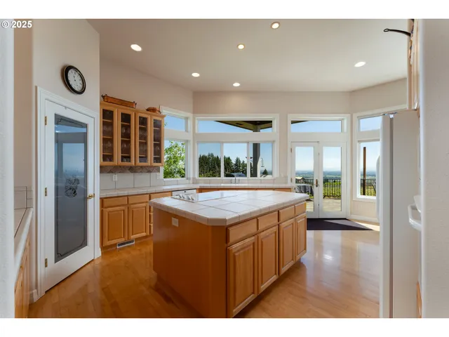 a view of living room with granite countertop furniture and a fireplace