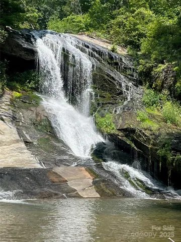 a view of a backyard of house