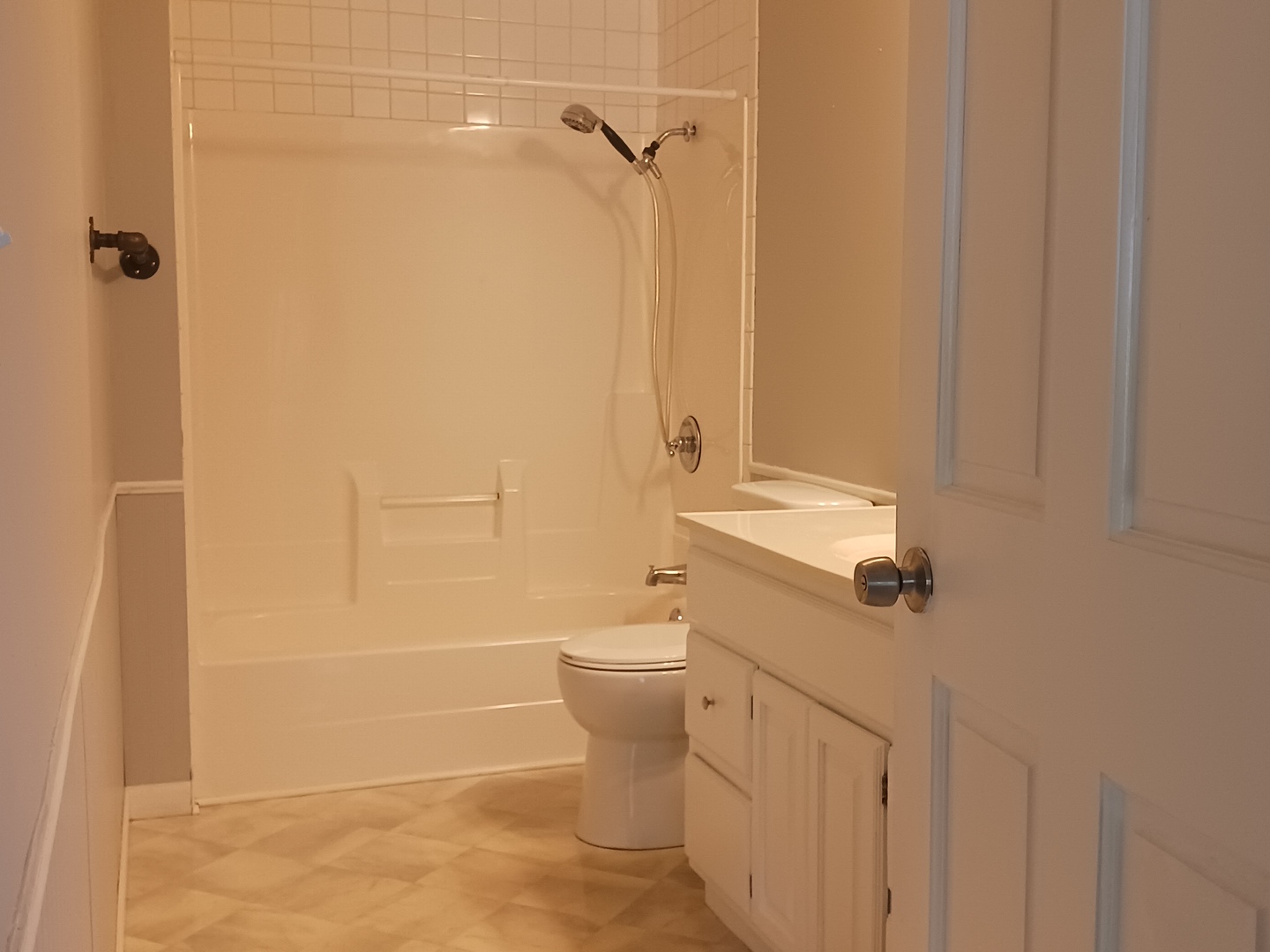 9 Southview Drive Sidney, IL 61877 - Photo 13 of 21 a bathroom with a sink a toilet and shower