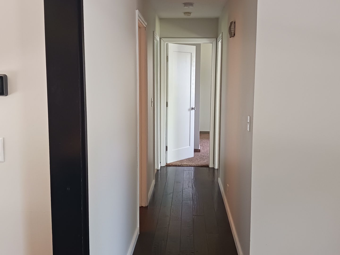 9 Southview Drive Sidney, IL 61877 - Photo 8 of 21 a view of a hallway with wooden floor