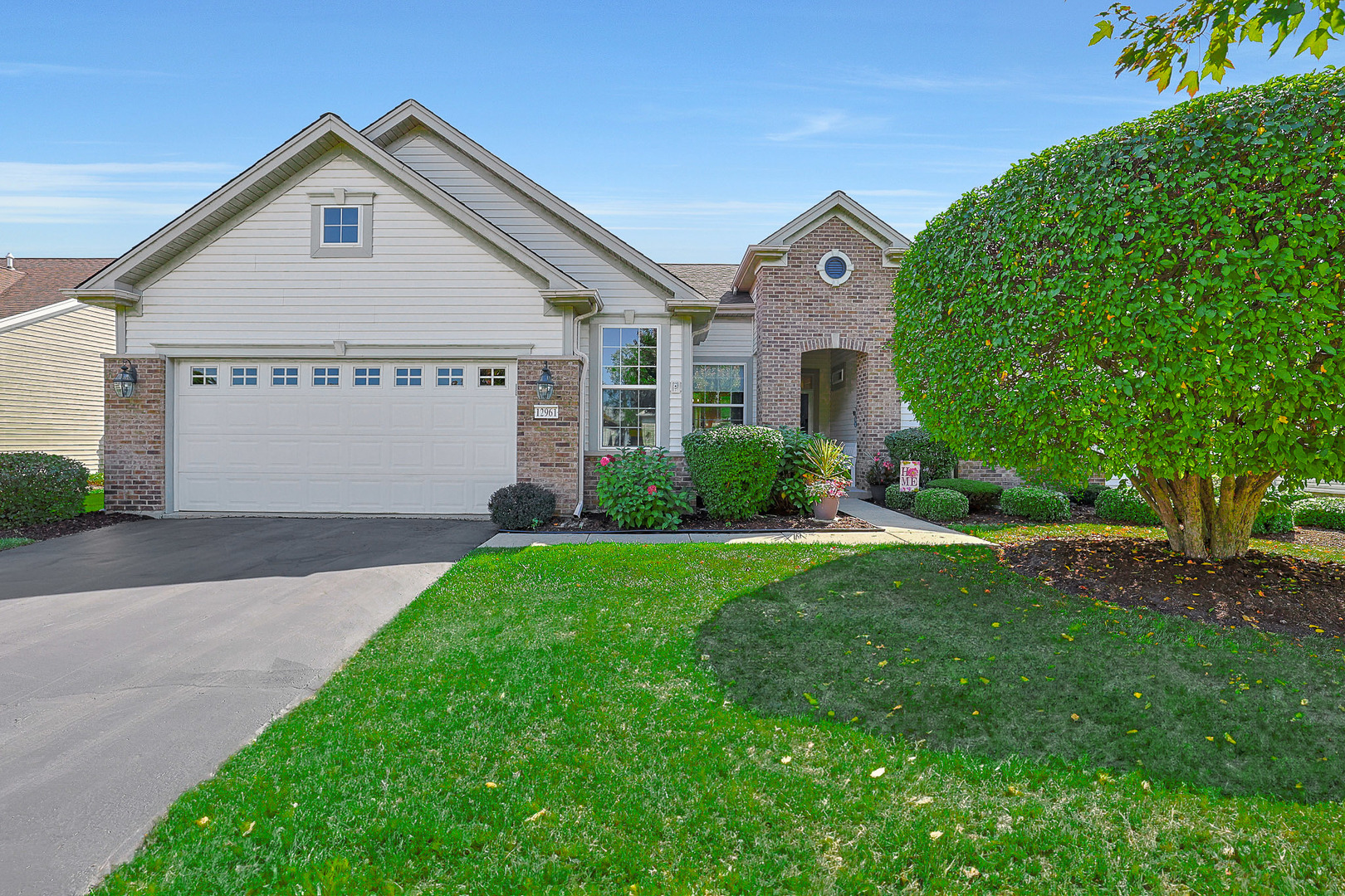 a view of outdoor space yard and front view of a house