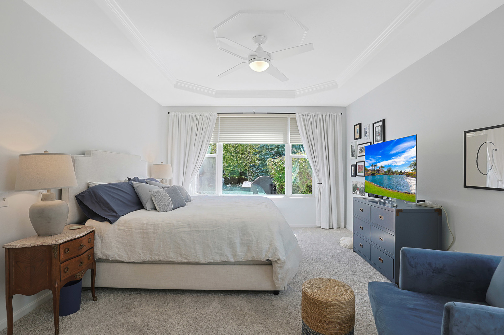 12961 West Bull Ridge Drive Huntley, IL 60142 - Photo 26 of 35 a bedroom with a bed and a couch