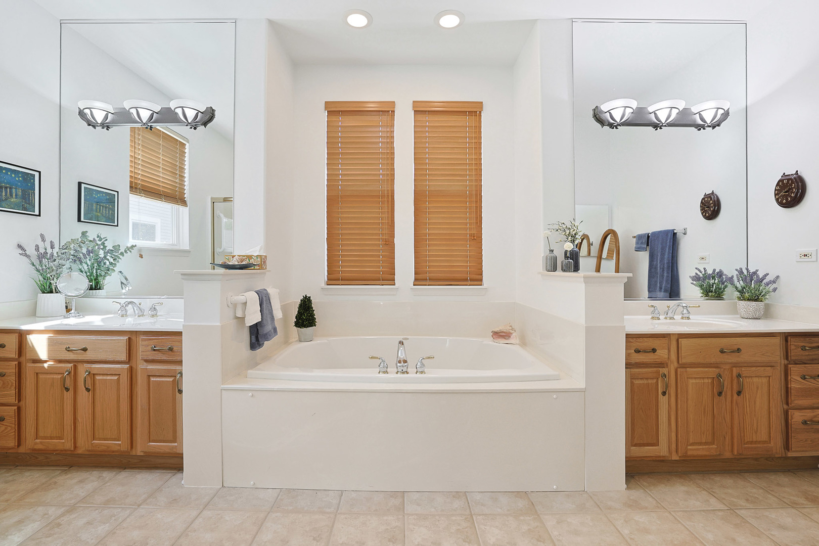 12961 West Bull Ridge Drive Huntley, IL 60142 - Photo 28 of 35 a bathroom with a sink and a mirror