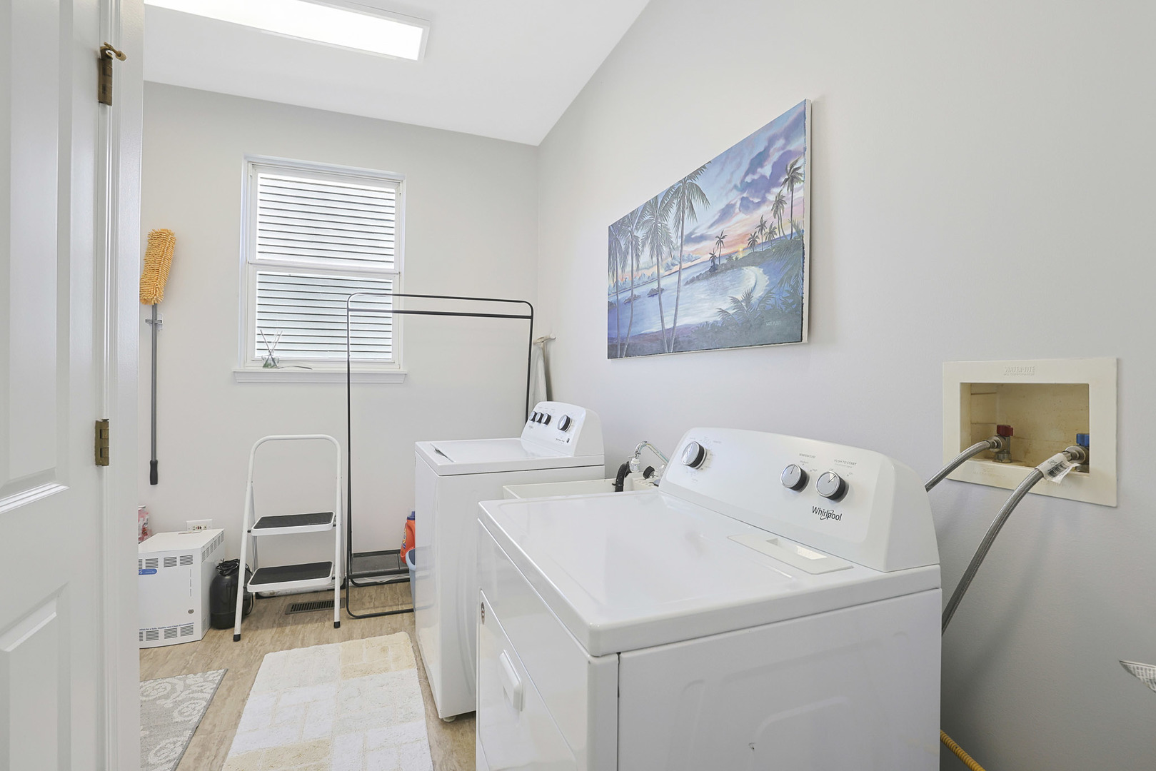 12961 West Bull Ridge Drive Huntley, IL 60142 - Photo 34 of 35 a bathroom with a sink and a washing machine