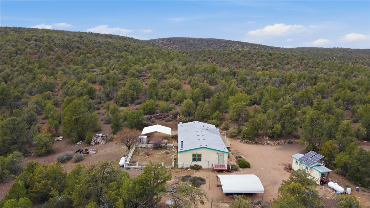 4619 North Lookout Canyon Road Kingman, AZ 86401 - Photo 39 of 50 an aerial view of a house