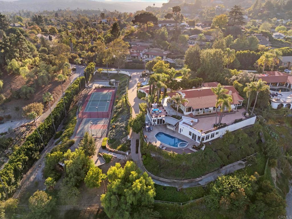 10310 Fuerte Drive La Mesa, CA 91941 - Photo 40 of 75 an aerial view of a house with a garden