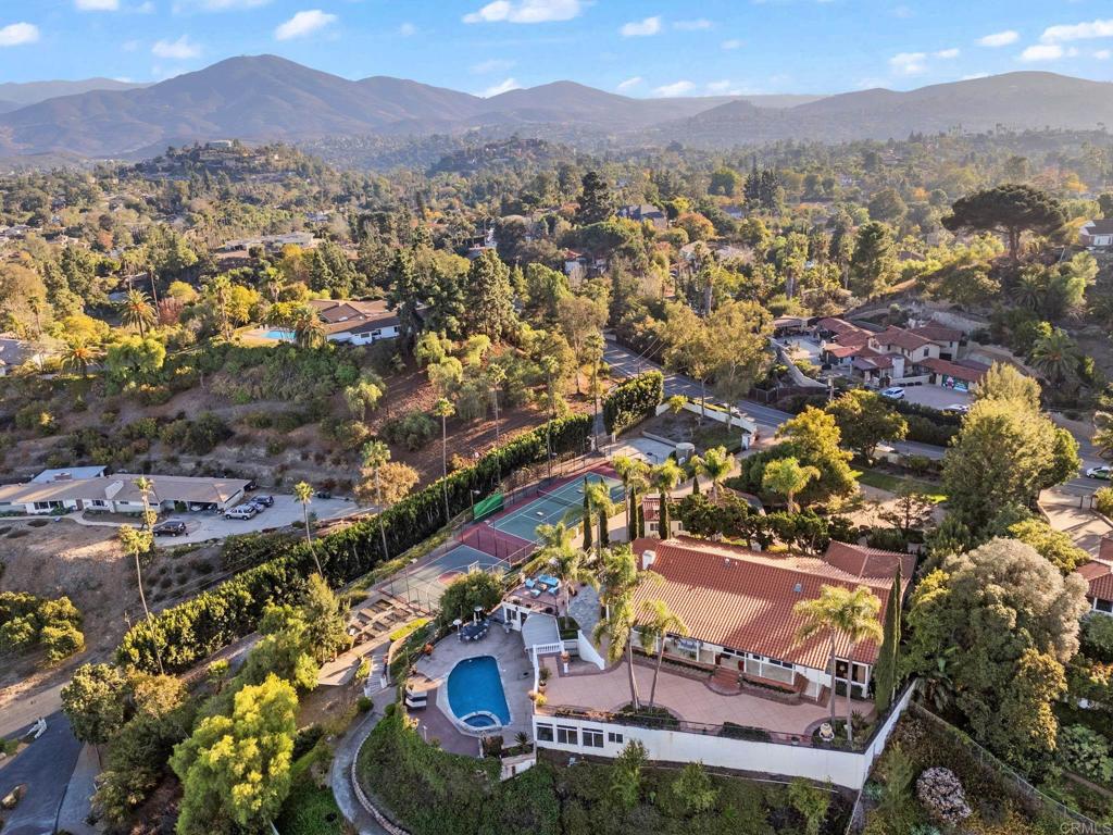10310 Fuerte Drive La Mesa, CA 91941 - Photo 42 of 75 an aerial view of residential house with outdoor space and mountain view