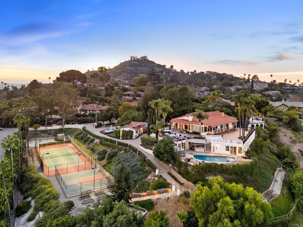 10310 Fuerte Drive La Mesa, CA 91941 - Photo 9 of 75 an aerial view of residential houses with outdoor space and trees