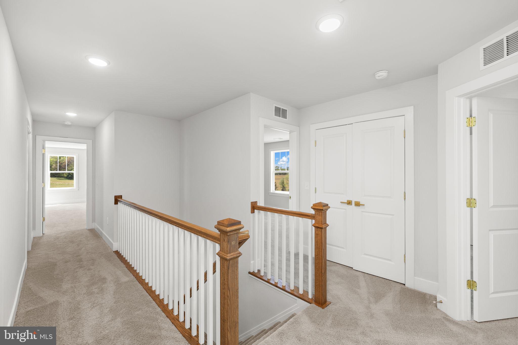 18237 Stevensburg Road Stevensburg, VA 22741 - Photo 19 of 40 Carpeted upper hall w/ modern
detailing