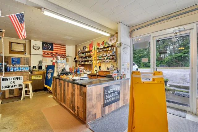 a kitchen with lots of counter top space