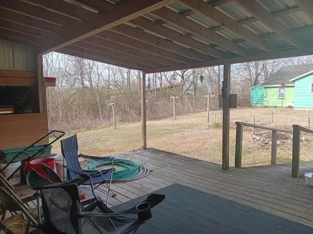 a kitchen with a stove and a refrigerator