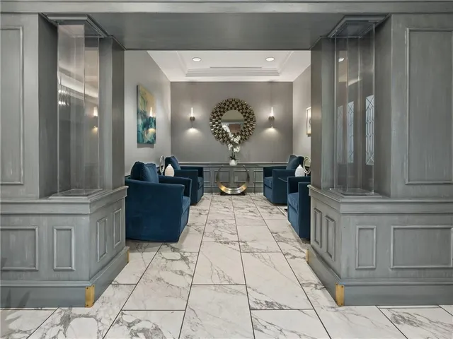 a view of city from balcony with outdoor space