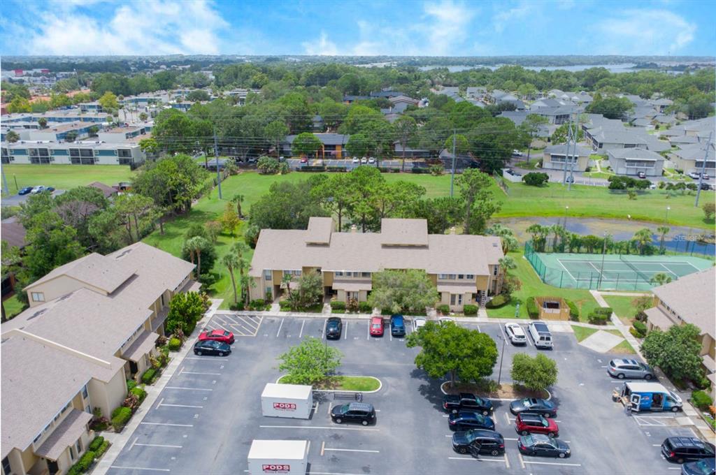4434 Middlebrook Road, Unit 4 Orlando, FL 32811 - Photo 30 of 31 an aerial view of a houses and an outdoor space