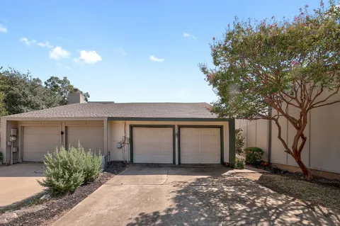 a view of front door of house