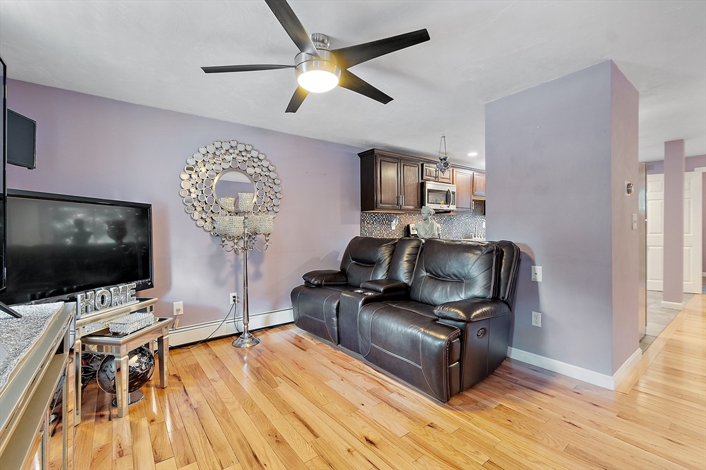 506 Pleasant Street Gardner, MA 01440 - Photo 13 of 41 a living room with furniture and a flat screen tv