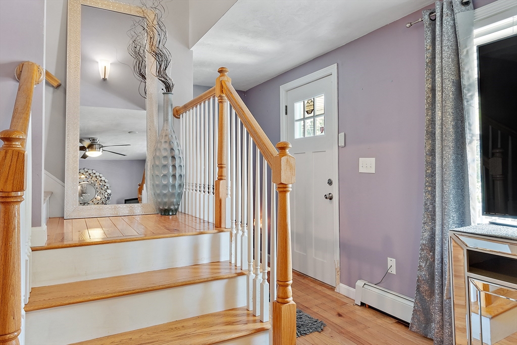 506 Pleasant Street Gardner, MA 01440 - Photo 16 of 41 a view of wooden floor and windows in a room