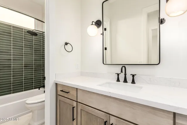 a view of a terrace with sky view