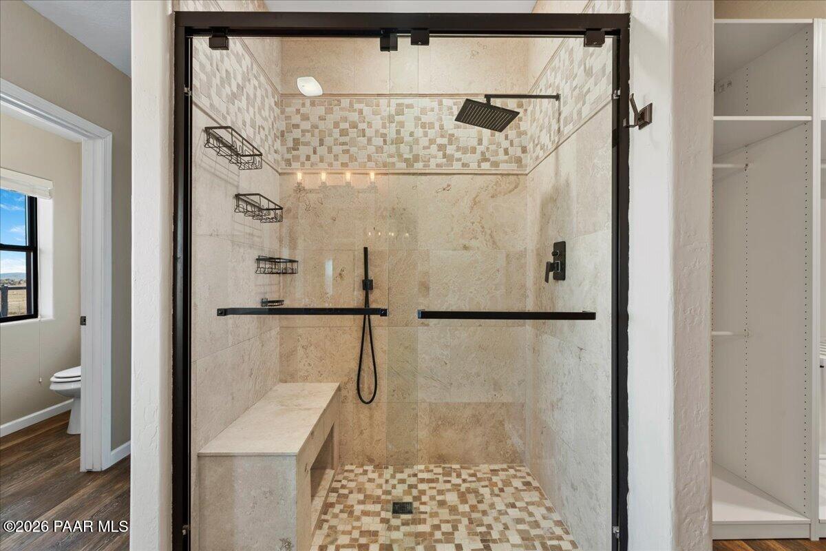 1445 South Table Mountain Road Chino Valley, AZ 86323 - Photo 38 of 73 38-Primary Bathroom Shower