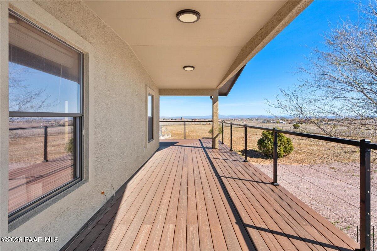 1445 South Table Mountain Road Chino Valley, AZ 86323 - Photo 43 of 73 43-Deck View