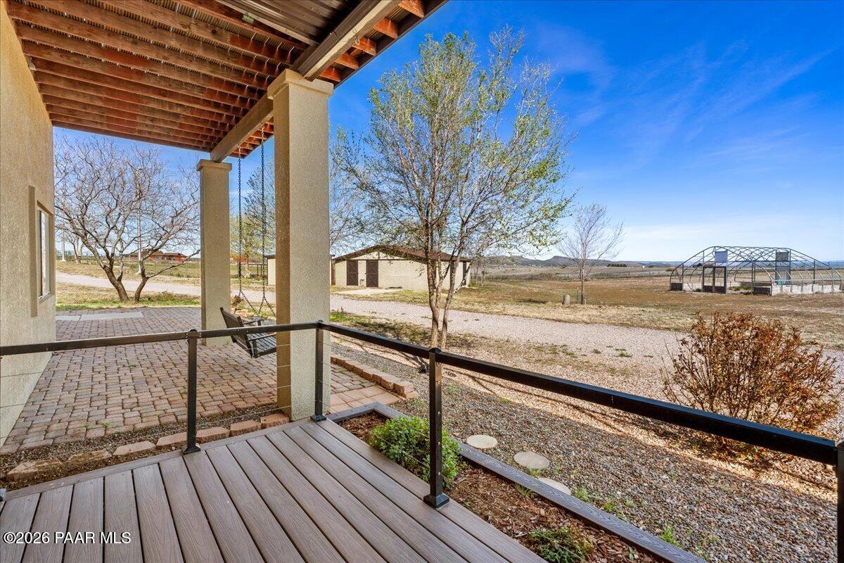 1445 South Table Mountain Road Chino Valley, AZ 86323 - Photo 45 of 73 45-Deck View