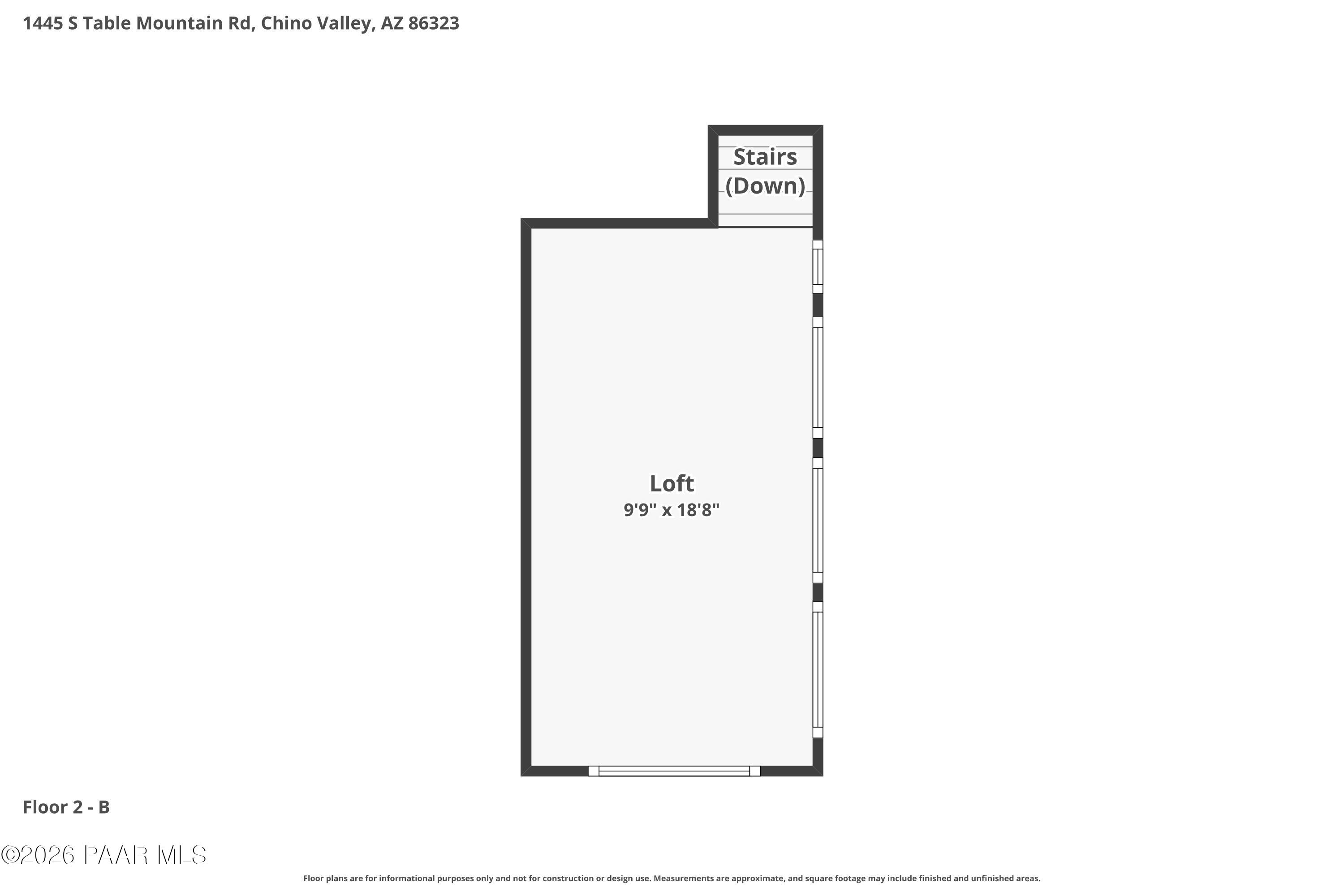 1445 South Table Mountain Road Chino Valley, AZ 86323 - Photo 73 of 73 Floor-2---B