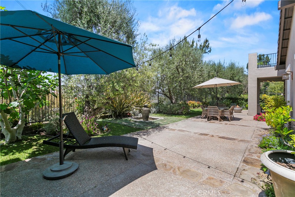 15 Pisano Street Ladera Ranch, CA 92694 - Photo 45 of 73 a view of a backyard with sitting area and furniture