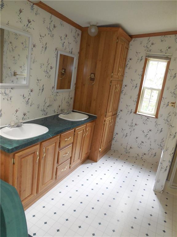 211 Brett Hill Road South Paris, ME 04281 - Photo 8 of 35 Double sinks in bathroom.
