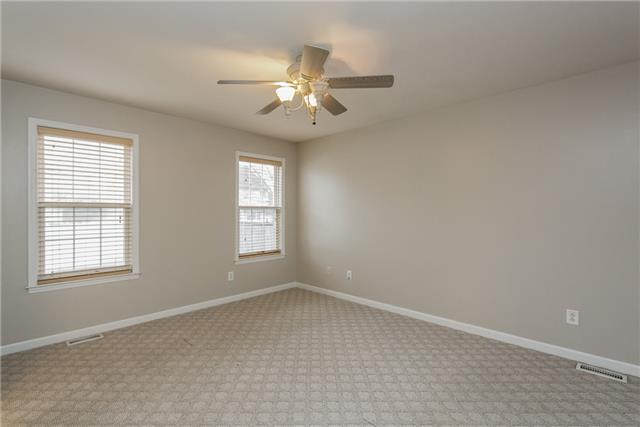 2027 Spring Meadow Circle Spring Hill, TN 37174 - Photo 6 of 20 Your master suite is separate from the other bedrooms, will not disappoint and truly gives you a retreat from family and guests. A walk-in closet with an additional closet gives plenty of storage.