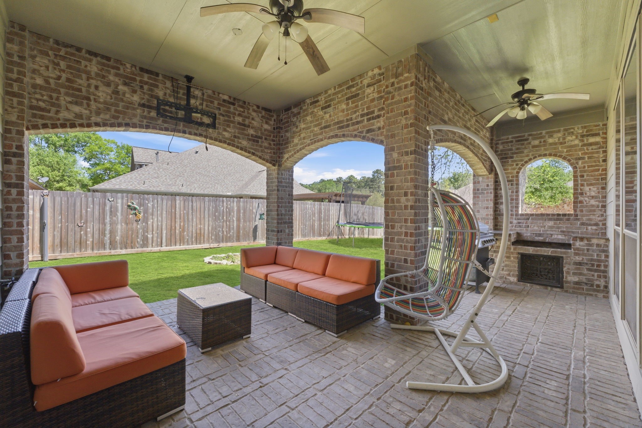 27502 Chris Ridge Court Spring, TX 77386 - Photo 34 of 37 Oversized covered back patio