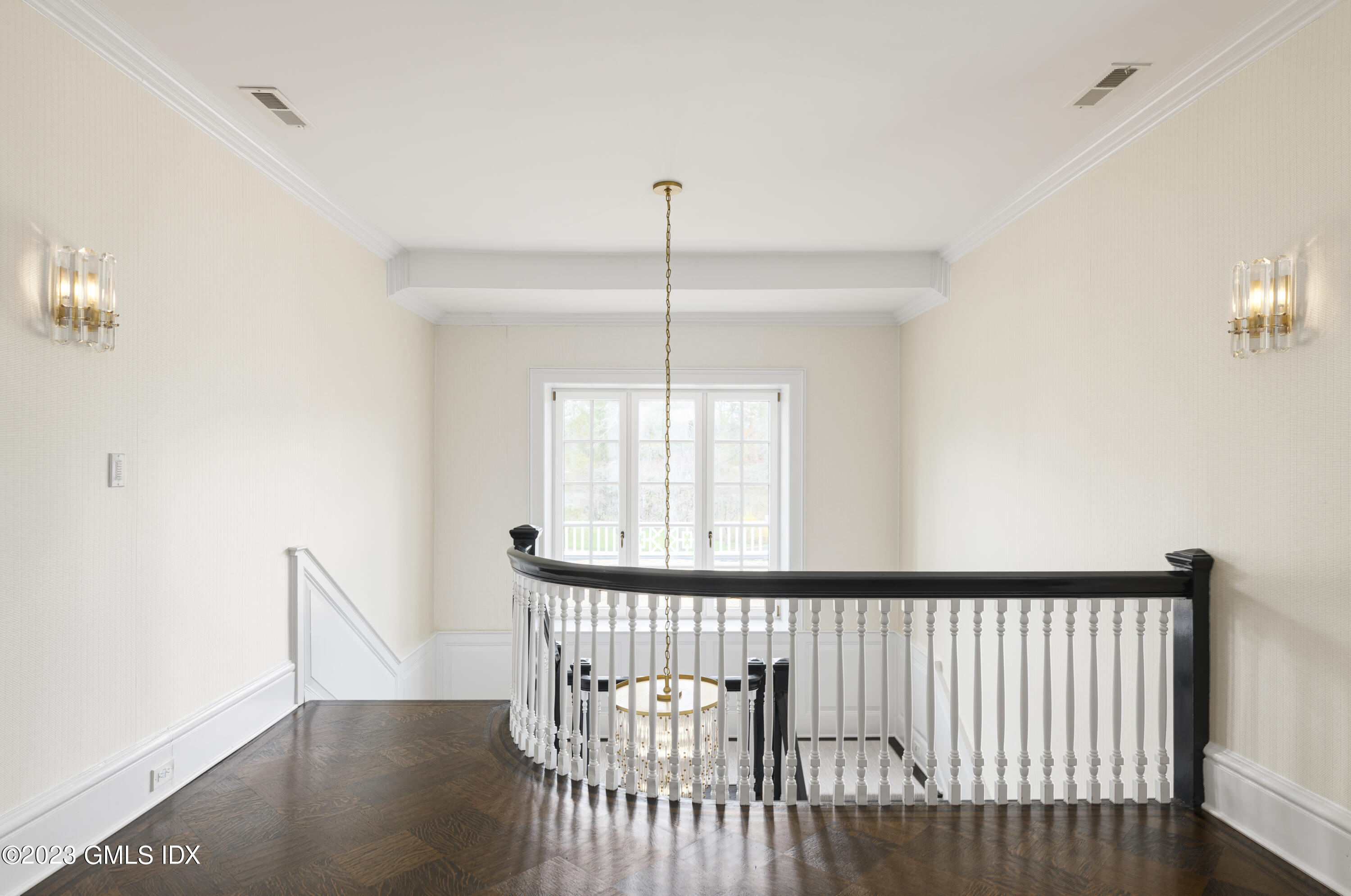 15 Upper Cross Road Greenwich, CT 06831 - Photo 21 of 39 a view of a hallway with windows