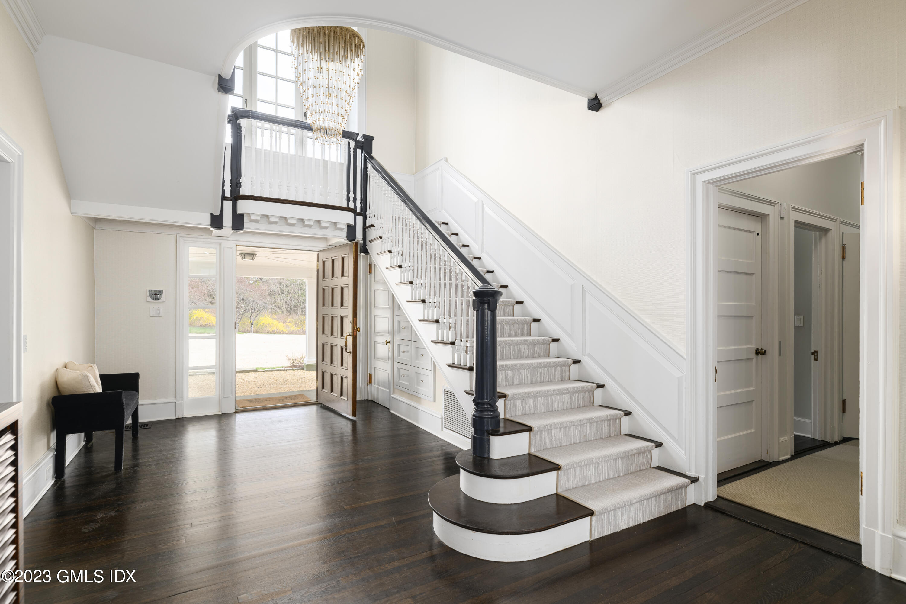 15 Upper Cross Road Greenwich, CT 06831 - Photo 7 of 39 a view of entryway and hall with wooden floor