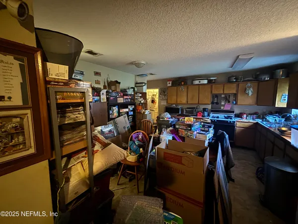 a view of a storage & utility room