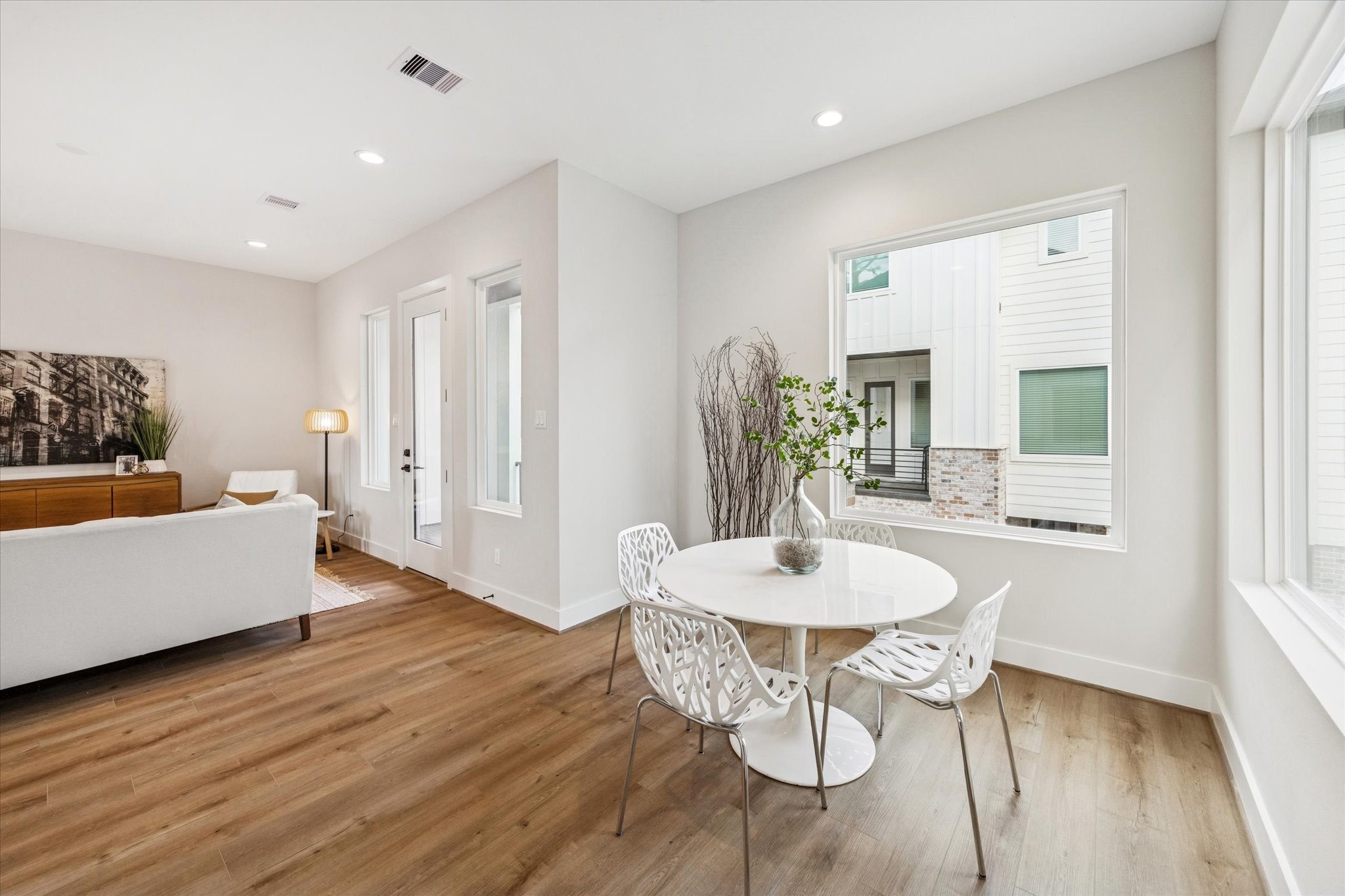 526 Janisch Road Houston, TX 77018 - Photo 14 of 34 a living room with furniture and a table