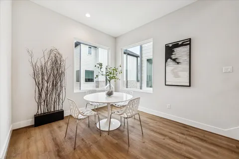a view of a livingroom with furniture and window