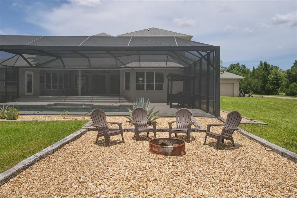 1355 Debrecen Road Sarasota, FL 34240 - Photo 39 of 52 Fire Pit Area.