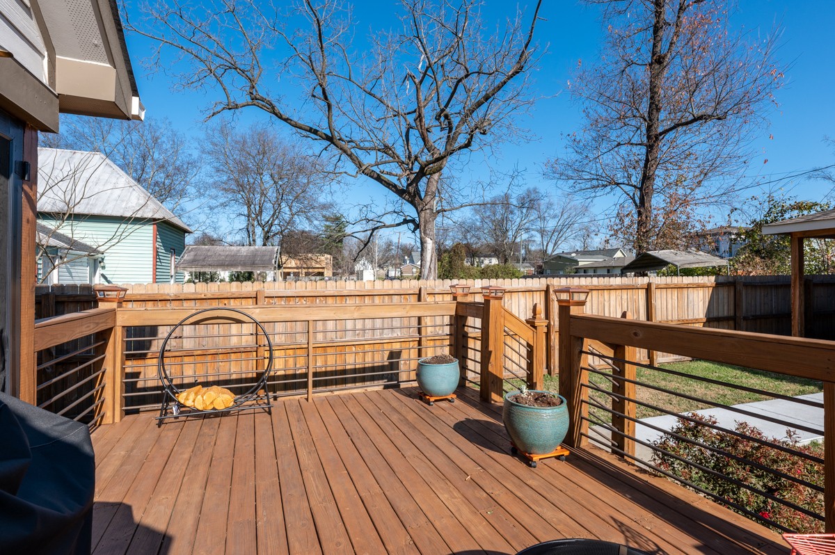815 Lischey Avenue Nashville, TN 37207 - Photo 31 of 34 a view of a balcony with wooden floor