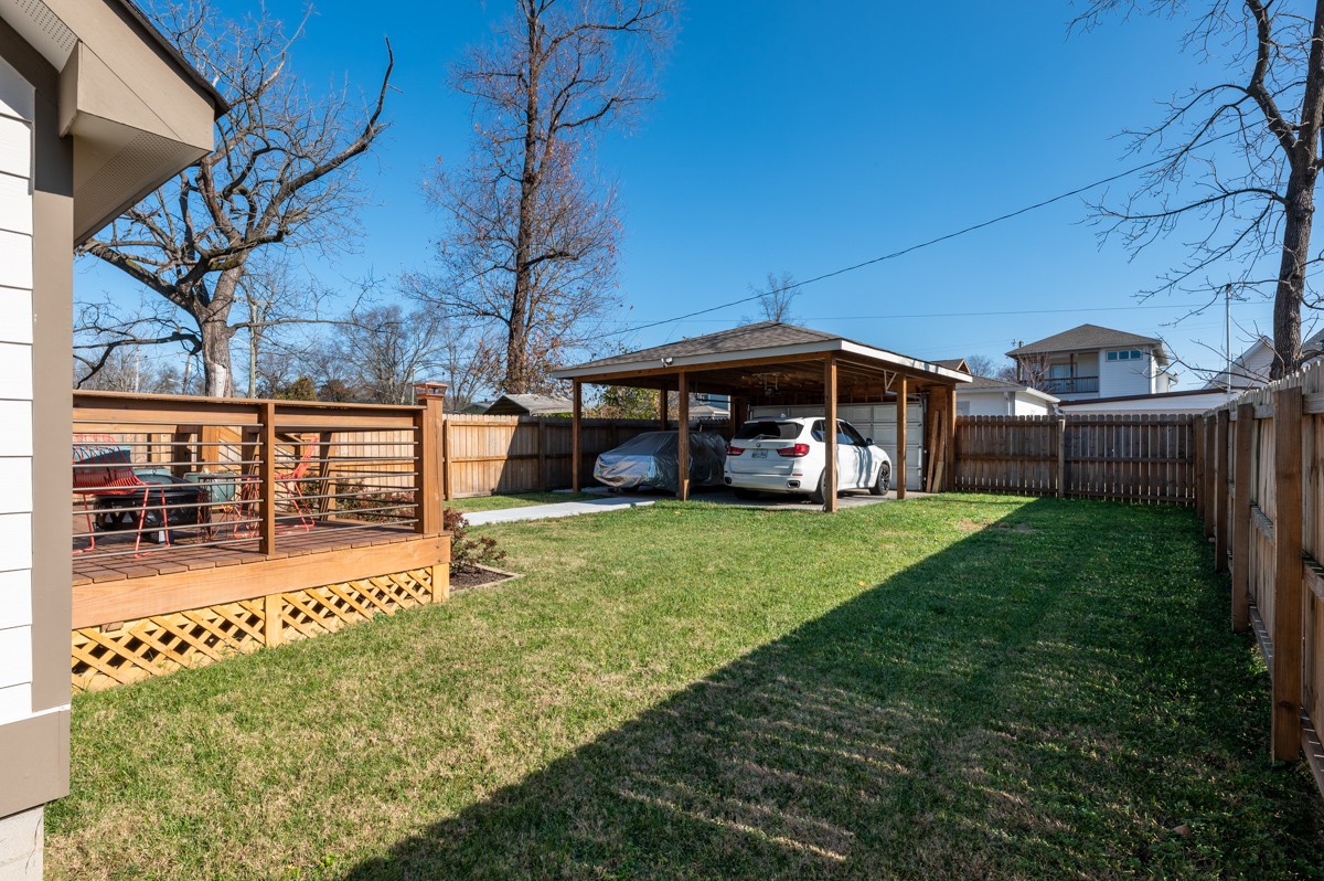815 Lischey Avenue Nashville, TN 37207 - Photo 32 of 34 a view of a house with backyard and porch