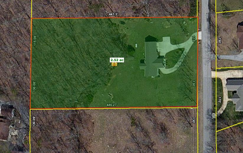 733 Hargis Road Signal Mountain, TN 37377 - Photo 29 of 29 Approximate measurements