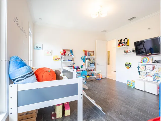 a front view of a house with a balcony