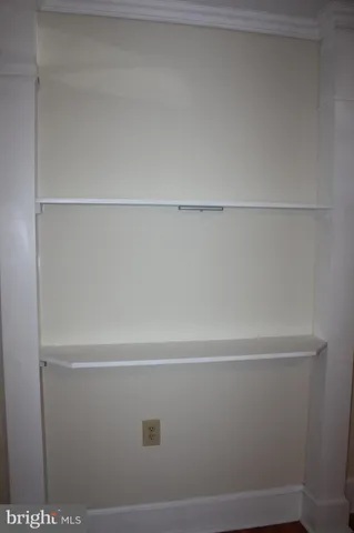 a close view of closet