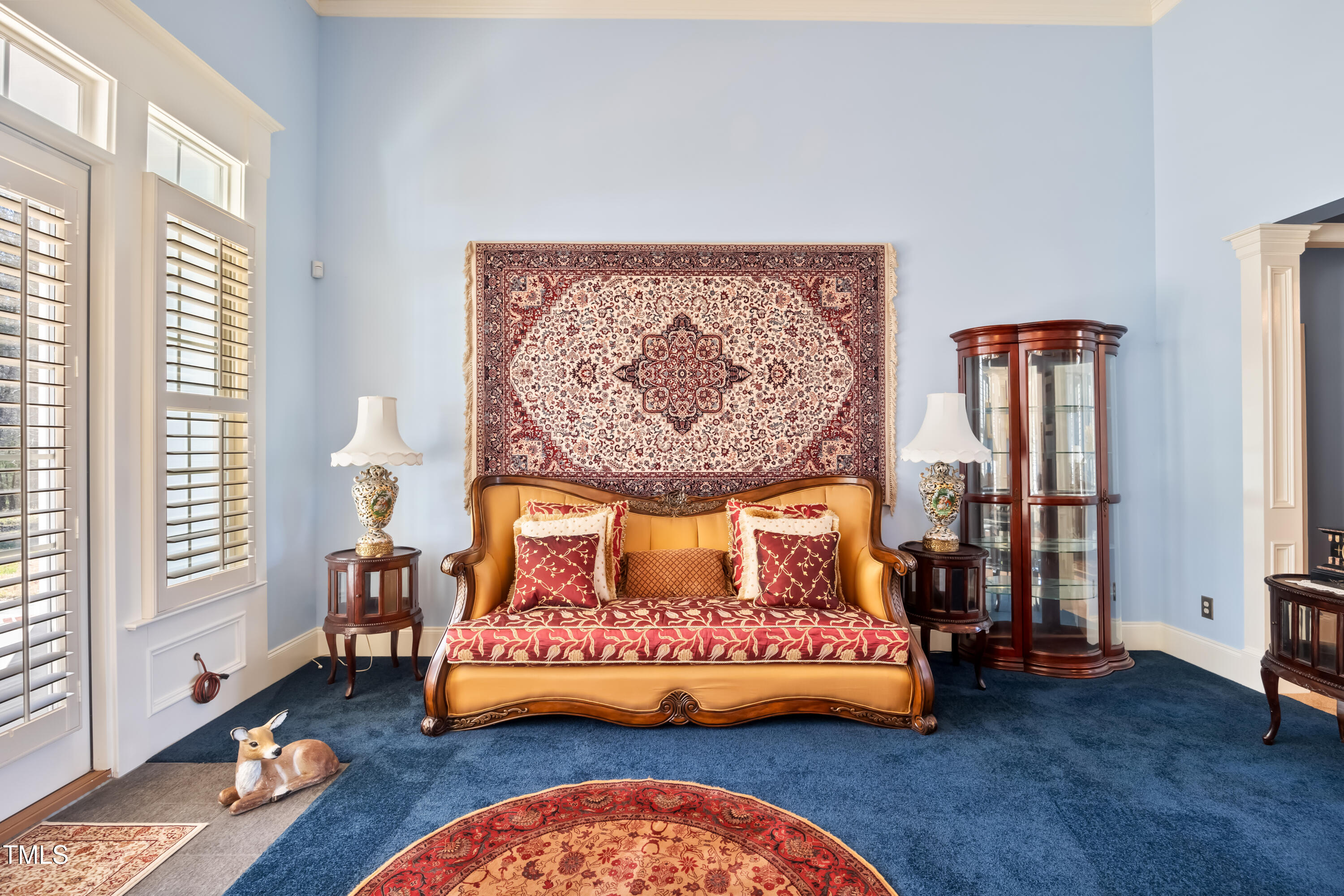 119 Cardinal Crest Pittsboro, NC 27312 - Photo 22 of 70 a bedroom with a bed and wooden floor