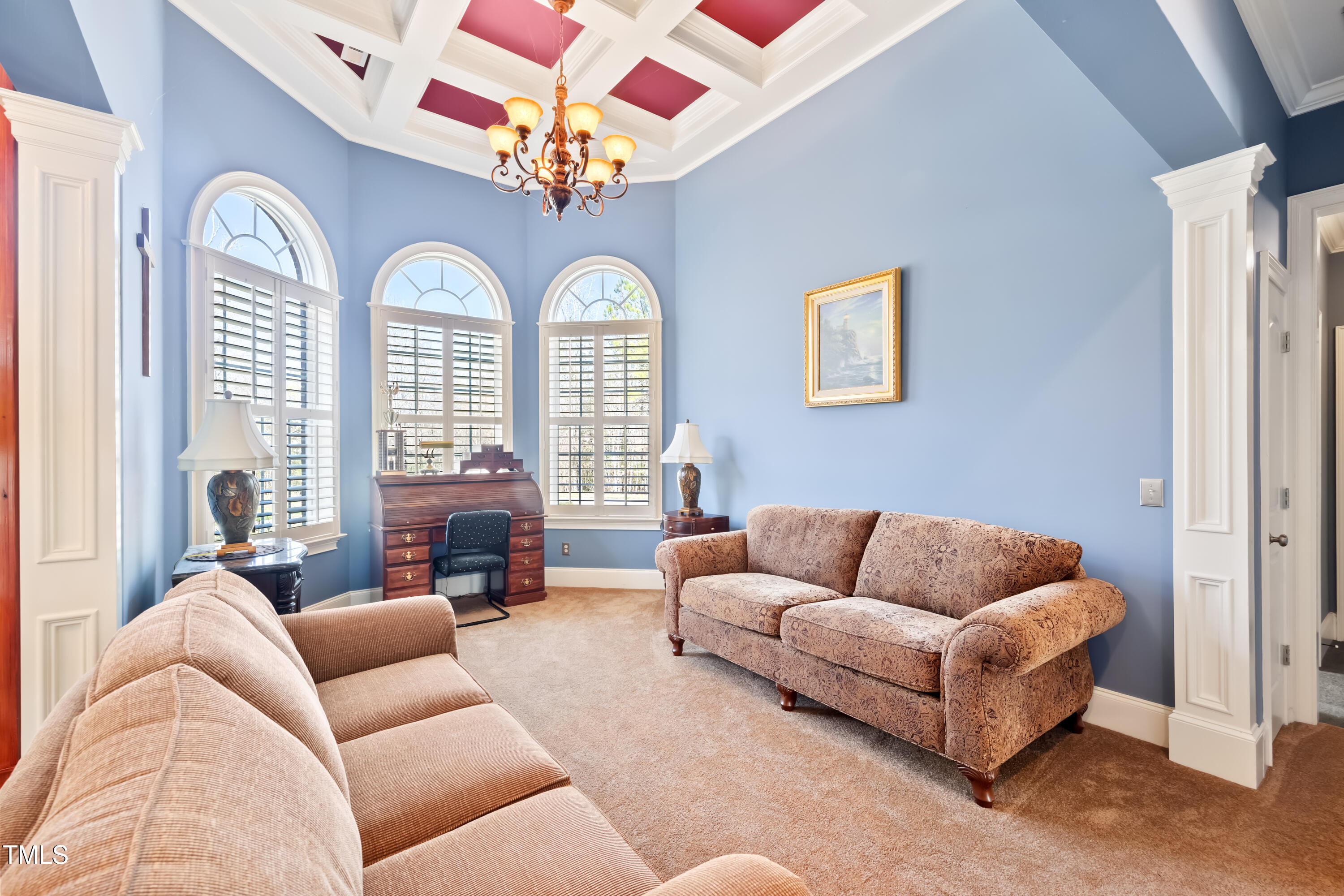 119 Cardinal Crest Pittsboro, NC 27312 - Photo 37 of 70 a living room with furniture or chandelier and a window