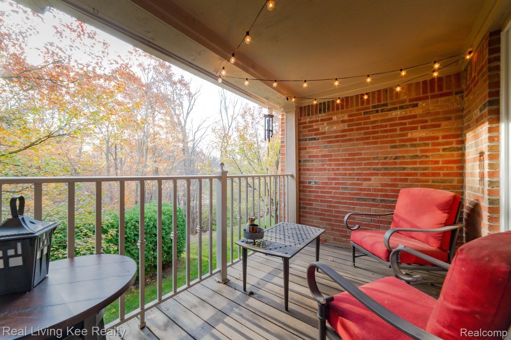 3565 Tremonte Circle, Unit 244 Rochester, MI 48306 - Photo 20 of 29 Zen Balcony
