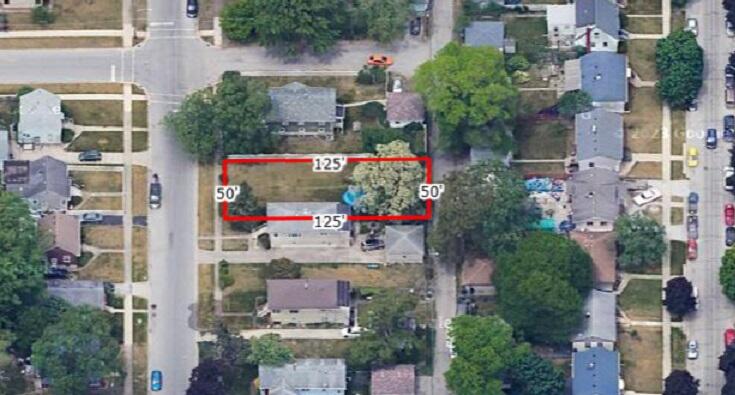 7107 Chestnut Avenue Hammond, IN 46324 - Photo 4 of 5 an aerial view of houses and roads