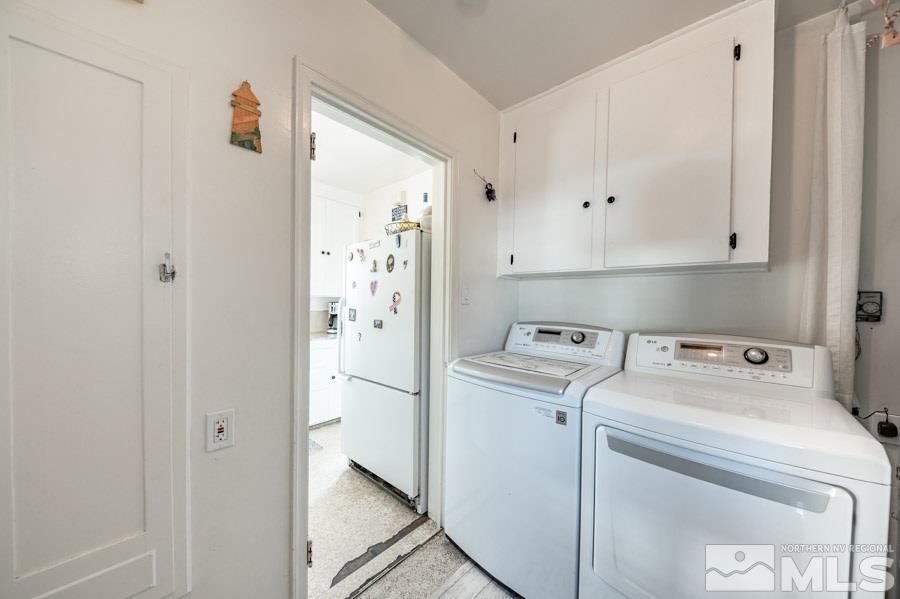 817 Gear Street Reno, NV 89503 - Photo 11 of 21 a view of storage and utility room with washer and dryer