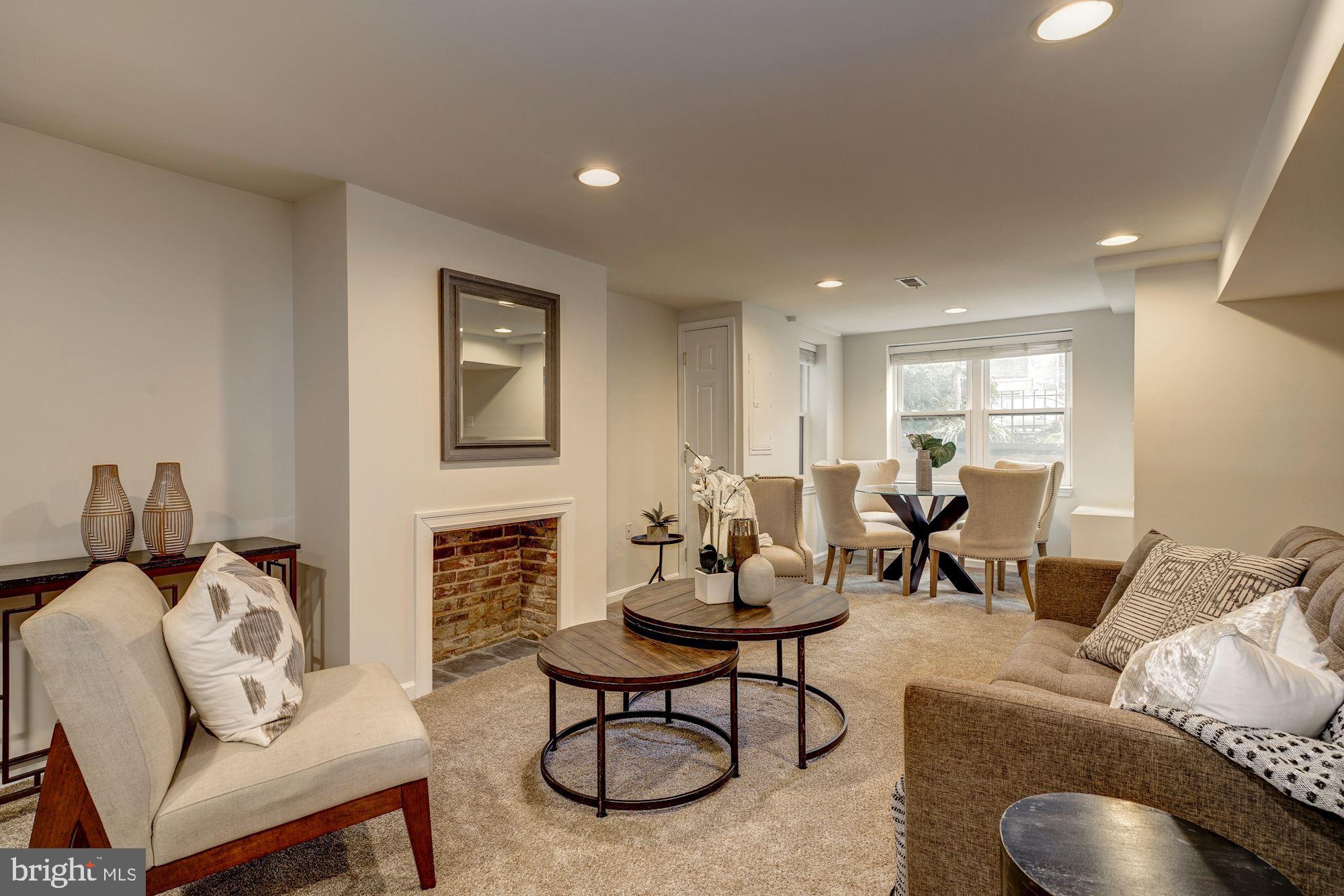 923 R Street Northwest Washington, DC 20001 - Photo 15 of 18 Rental Living Room with Plenty of light