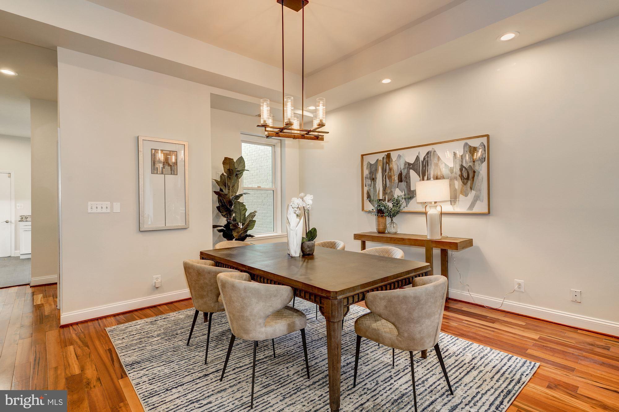 923 R Street Northwest Washington, DC 20001 - Photo 4 of 18 Dedicated Dining Room